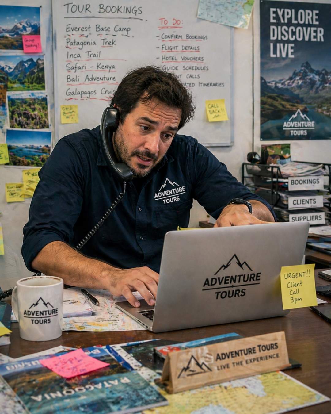 Frantic tour operator — lead generation for travel agents and tour operators